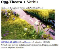 Protocolo HTML5 de vídeo en cuestión en funcionamiento en Firefox3.5