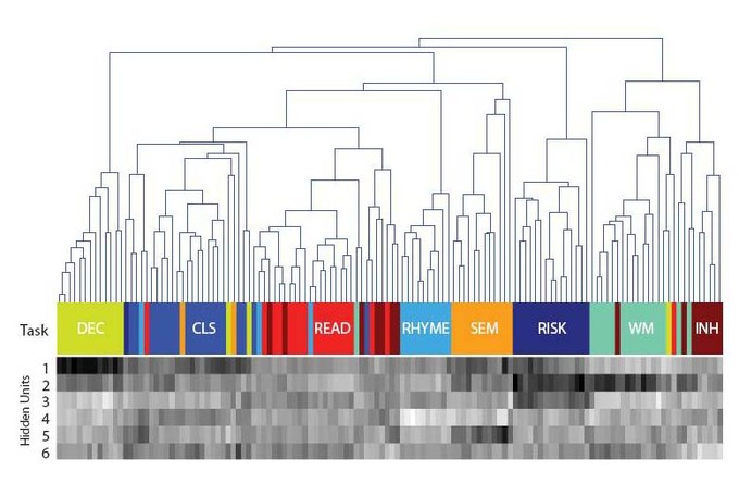 Visualización reducida de los datos de la actividad mental. Foto: Autores. Visualización reducida de los datos de la actividad mental. Foto: Autores.