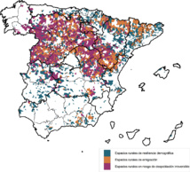La España vacía. Fuente: UAB La España vacía. Fuente: UAB
