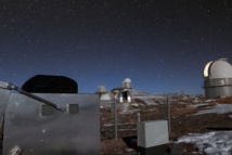 El sistema del cazador de planetas MÁSCARA en el Observatorio La Silla de ESO. Foto: ESO