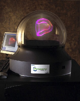 Creado el primer prototipo de imágenes dinámicas en 3D suspendidas en el aire