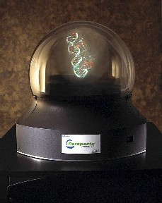 Creado el primer prototipo de imágenes dinámicas en 3D suspendidas en el aire