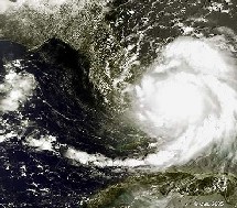 El huracán katrina. ESA