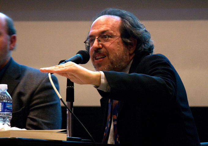 Lee Smolin en una conferencia pronunciada en Canadá. Foto: Motionblur. Flickr.