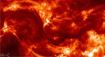 Imagen de la corona solar. Foto: NASA.