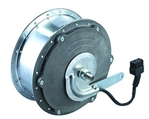 Los motores de cubo de rueda podrían ser muy efectivos en coches eléctricos. Imagen: directindustry.es.