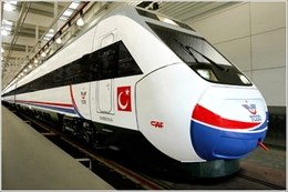 Uno de los trenes de alta velocidad de CAF, que ahora ampliará su gama con el nuevo Oaris, desarrollado en el marco del proyecto Cenit AVI 2015. Imagen: CAF.