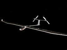 Modelo conceptual de Solar Impulse de 2004. Fuente: Wikimedia Commons.