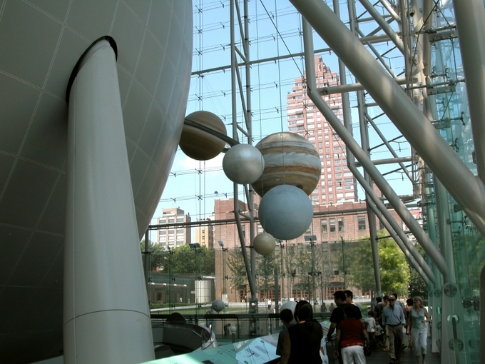 Planetario del Museo de Ciencias Naturales de Nueva York. Foto: Fritz Geller-Grimm. Wikipedia.