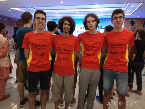 Gran éxito del equipo español en las olimpiadas internacionales de ciencias de la tierra en Tailandia Gran éxito del equipo español en las olimpiadas internacionales de ciencias de la tierra en Tailandia