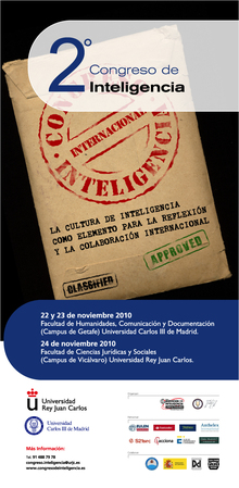 Nuevo congreso para impulsar la cultura de Inteligencia en España Nuevo congreso para impulsar la cultura de Inteligencia en España