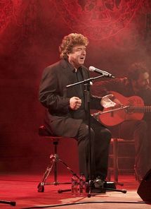 Enrique Morente en el Palau de la Música Catalana el 13 de marzo de 2009. Fuente: Alterna2. Flickr