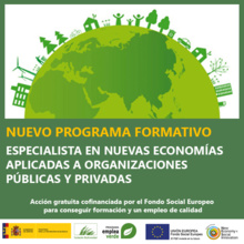 Primer programa de formación para especialistas en Nuevas Economías Primer programa de formación para especialistas en Nuevas Economías