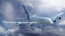 A380 de Airbus. Fuente: Wikimedia Commons.