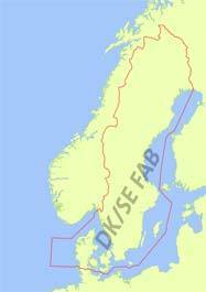 Espacio aéreo unificado de Suecia y Dinamarca (DK/SE FAB). Fuente: CANSO.