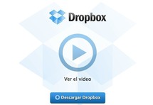 Logo del servicio de almacenamiento de archivos Dropbox. Fuente: Dropbox.