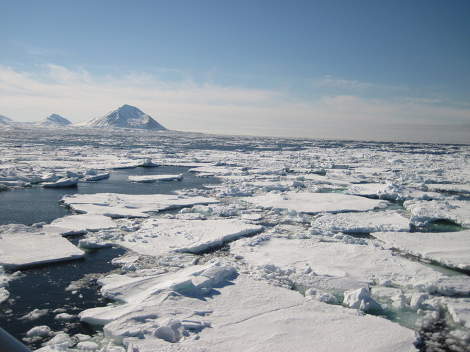 El Ártico en peligro. Fuente: CSIC.