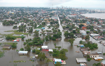 Inundación en la ciudad mexicana de Minatitlán,Veracruz en 2008. Fuente: Wikimedia Commons.