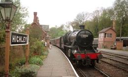 La red se caracteriza por el empleo de antiguas locomotoras de vapor. Fuente: highleystation.co.uk.