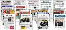 La prensa española se hunde