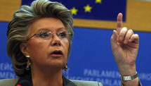 La Vicepresidenta Viviane Reding, Comisaria de Justicia de la UE. Foto: CE