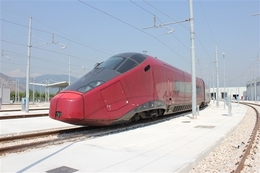 Los trenes AGV de Alstom que ya circulan por Italia. Imagen: ntvspa.it.
