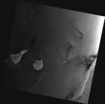 Imgaen captada por el satélite Envisat el 8 de abril 2012, poco antes de perderse todo contacto. Foto: ESA.