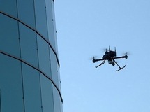 Vehículo Aéreo no Tripulado empleado por los investigadores de la Universidad de Granada. Fuente: UGR.