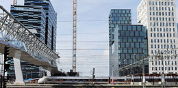 La nueva línea entre Oslo y Ski aportará beneficios en la gestión del tráfico urbano y ventajas ambientales, entre otros puntos de interés. Imagen: The Norwegian Rail Authority / railway-technology.com