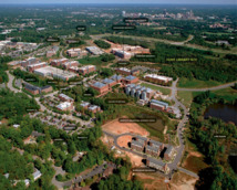El Centennial Campus de NC State University, donde se probará la nueva técnica.