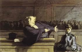 "El Defensor del Pueblo". Cuadro de Honoré Daumier. Fuente: es.wahooart.com