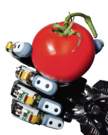 Mano de robot equipada con los sensors BioTac. Fuente: SynTouch LLC.