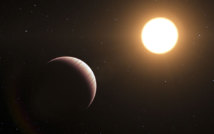 Impresión artística del exoplaneta Tau Boötis b. Imagen: ESO.