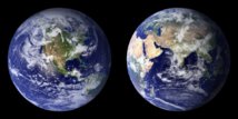 Alcanzar la sostenibilidad permitirá a la Tierra seguir sosteniendo la vida humana tal y como la conocemos. Imagen: NASA. Fuente: Wikimedia Commons.