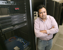 Vivek Pai, uno de los creadores del software. Fuente: Frank Wojciechowski. Universidad de Princeton.