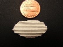 Muestra de papel nanotecnológico. Universidad de Arkansas.