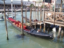 Una góndola veneciana. Imagen: matthewreid. Fuente: Flickr. Una góndola veneciana. Imagen: matthewreid. Fuente: Flickr.