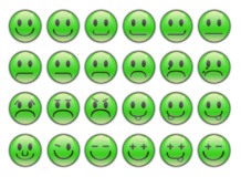 Colección de emoticonos. Imagen: Pakmor. Fuente: PhotoXpress. Colección de emoticonos. Imagen: Pakmor. Fuente: PhotoXpress.