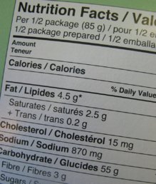 Etiqueta de un alimento. Imagen: vancanjay. Fuente: StockXchng. Etiqueta de un alimento. Imagen: vancanjay. Fuente: StockXchng.