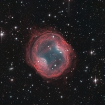 Imagen de la nebulosa PK164+31.1 de la Galería Documental de Astrofotografía de Calar Alto. Fuente: Fundación Descubre / CAHA / OAUV / DSA, Vicent Peris (OAUV), Jack Harvey (SSRO).