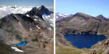 Lago Glacé de Cap-de-Long, de la reserva natural de Néouvielle (Francia), a la izquierda, y a la derecha, el lago Redó, en Cataluña. Imagen: Marc Sala/Luis Camarero. Fuente: CSIC. Lago Glacé de Cap-de-Long, de la reserva natural de Néouvielle (Francia), a la izquierda, y a la derecha, el lago Redó, en Cataluña. Imagen: Marc Sala/Luis Camarero. Fuente: CSIC.