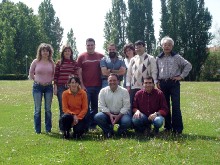 El equipo investigador de Javier Pozueta. UPN.