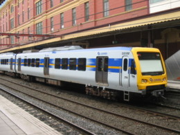 X'Trapolis en Flinders Street Station, Melbourne. Fuente: Wikimedia Commons.