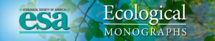 Logo de la revista Ecological Monographs.