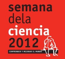 Cartel de la Semana de la Ciencia 2012.