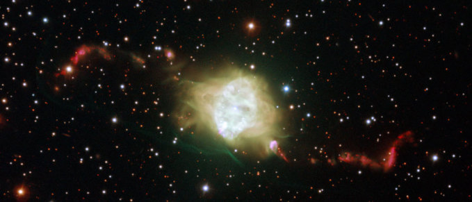 La nebulosa planetaria Fleming 1 vista por el telescopio VLT (Very Large Telescope) de ESO. Foto: ESO.