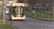 Uno de los "autobuses del futuro" que se han probado en Gotemburgo (Suecia). Fuente: EBSF.