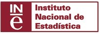 Logo del INE, autora del estudio.