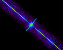 Imagen de un agujero negro captada por el observatorio Chandra. Fuente: NASA.
