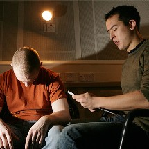 Un momento del experimento. Universidad de Leeds.